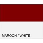 maroon-white