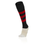 hoops-socks-black-red