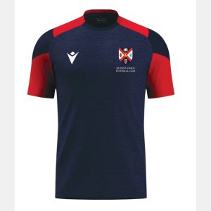 Queens Grad FC Tee - Navy / Red